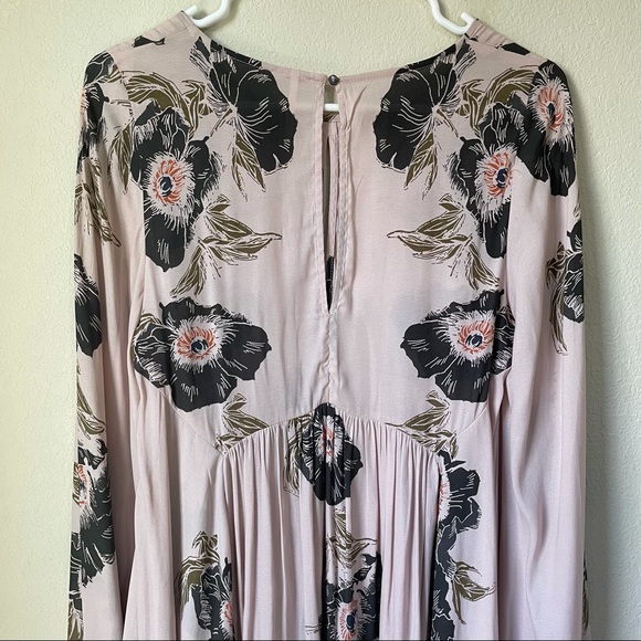 Free People Light Pink Floral Dress - Picture 5 of 9